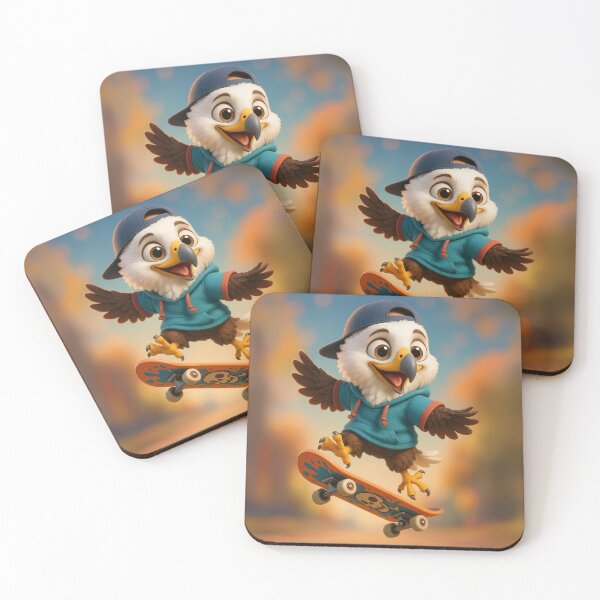 Item preview, Skater African Fish Eagle designed and sold by Sillytoe.