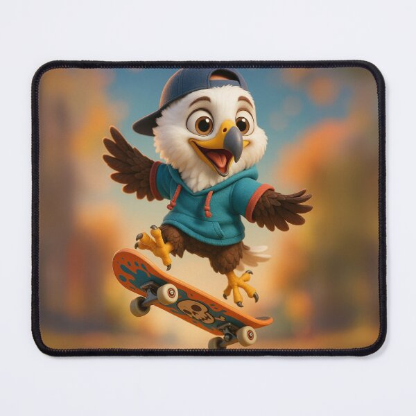 Item preview, Skater African Fish Eagle designed and sold by Sillytoe.