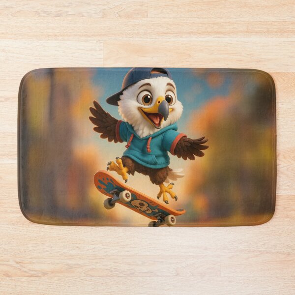 Item preview, Skater African Fish Eagle designed and sold by Sillytoe.