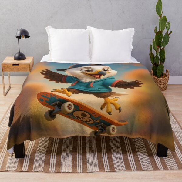 Item preview, Skater African Fish Eagle designed and sold by Sillytoe.