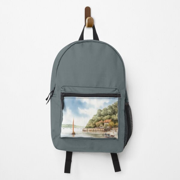 Item preview, greenway Quay 2(watercolour + AI) designed and sold by artsmeow.