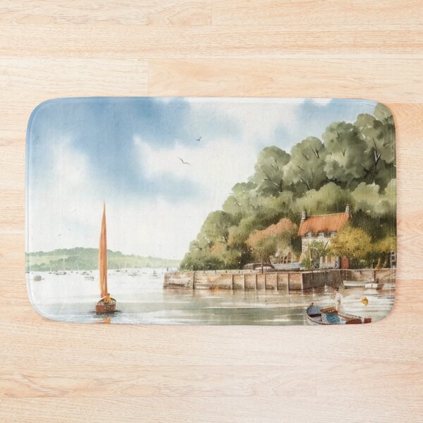 Item preview, greenway Quay 2（watercolour + AI） designed and sold by artsmeow.