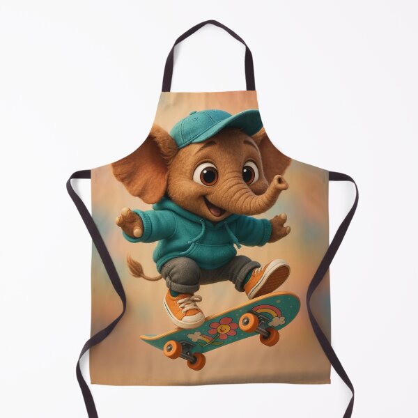 Item preview, Skater African Forest Elephant designed and sold by Sillytoe.