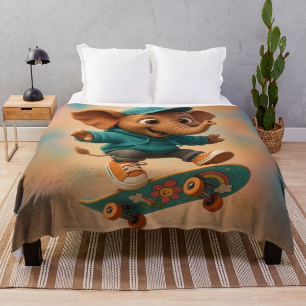 Item preview, Skater African Forest Elephant designed and sold by Sillytoe.