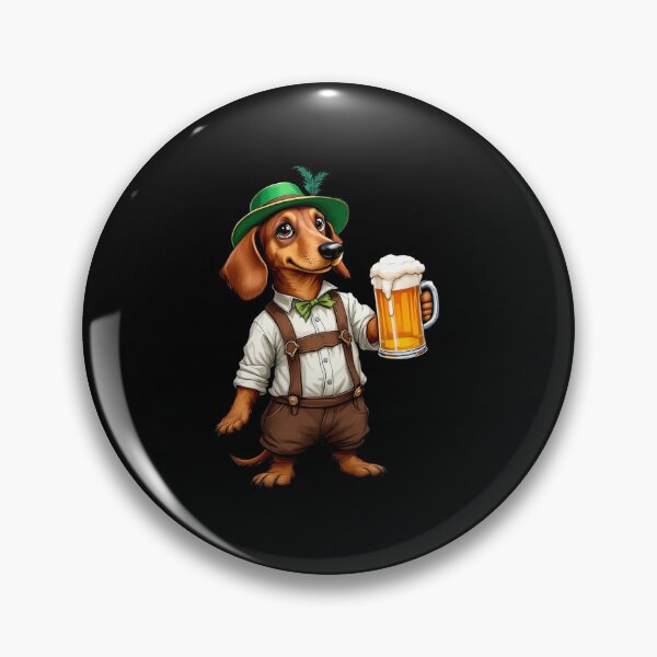 Item preview, Dachshund Dog Prost designed and sold by TeeARTHY.