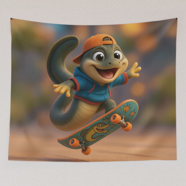 Item preview, Skater American Eel designed and sold by Sillytoe.