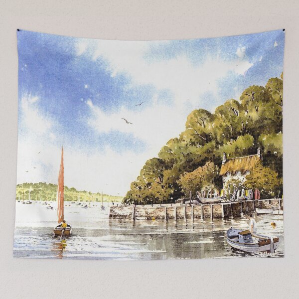 Item preview, Greenway Quay designed and sold by artsmeow.