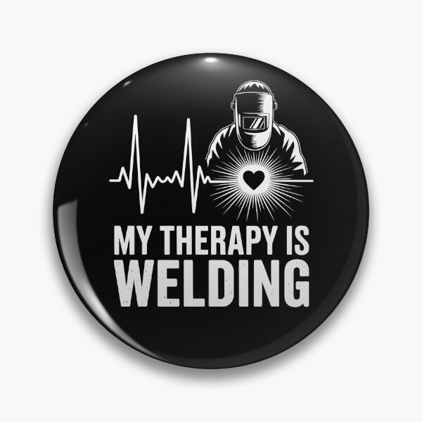 Item preview, My Therapy Is Welding - Heartbeat designed and sold by shokA Design.