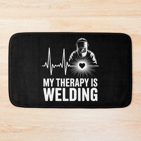 Item preview, My Therapy Is Welding - Heartbeat designed and sold by shokA Design.