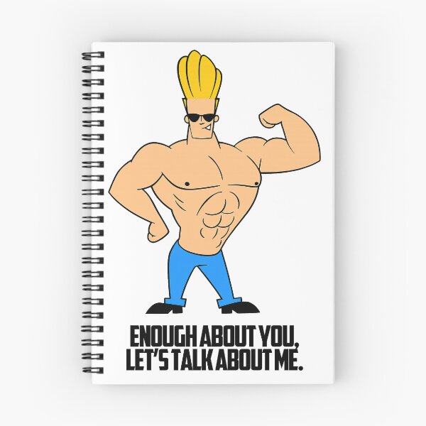 Item preview, Johnny Bravo Gym Quote – Funny Cartoon Fitness Poster designed and sold by Enea Kelo.
