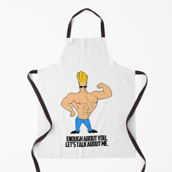 Item preview, Johnny Bravo Gym Quote – Funny Cartoon Fitness Poster designed and sold by Enea Kelo.