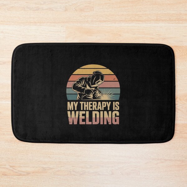 Item preview, My Therapy Is Welding - vintage graphic designed and sold by shokA Design.