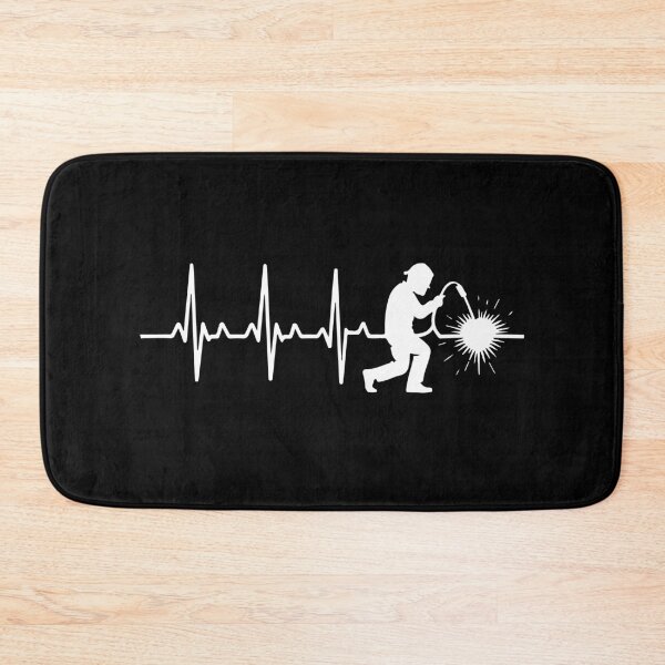Item preview, My Therapy Is Welding - Heartbeat  designed and sold by shokA Design.