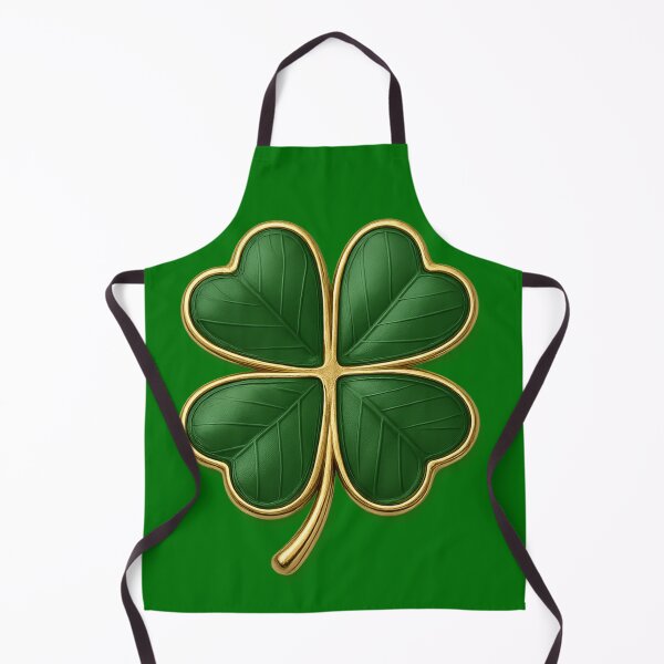 Item preview, Lucky 4 Leaf Clover Gold designed and sold by Tidal Arts.