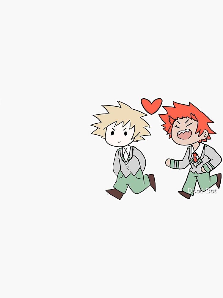 Tiny Kiribaku Sticker By Dood Bot Redbubble