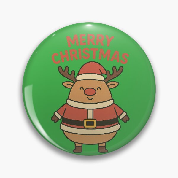 Item preview, merry Christmas reindeer designed and sold by Squish The Bug .