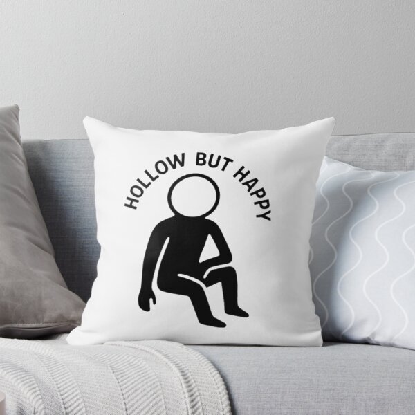 Item preview, Hollow But Happy – Minimal Bold Ink Surreal Figure Design - Dark souls designed and sold by Space Hyenas.