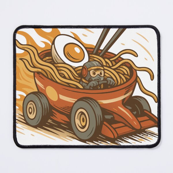 Item preview, Full Noodle Throttle - Ramen Racing Car Speed Champion designed and sold by Alchemy Ink.