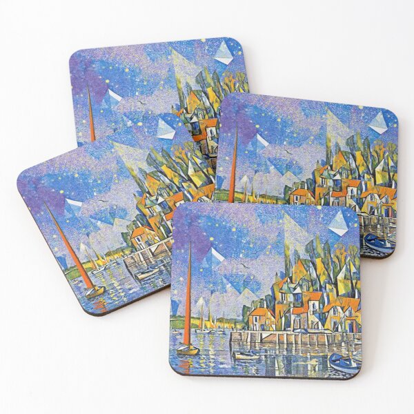 Item preview, greenway Quay 3（watercolour + AI） designed and sold by artsmeow.