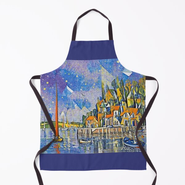Item preview, greenway Quay 3(watercolour + AI) designed and sold by artsmeow.