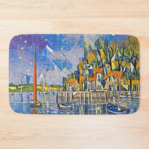 Item preview, greenway Quay 3（watercolour + AI） designed and sold by artsmeow.