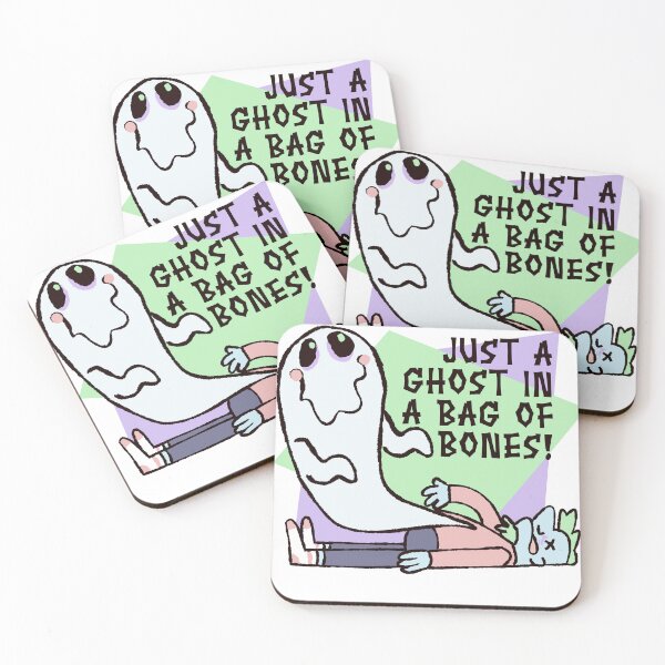 Item preview, Just a Ghost in a Bag of Bones designed and sold by Ashlee Swallow.