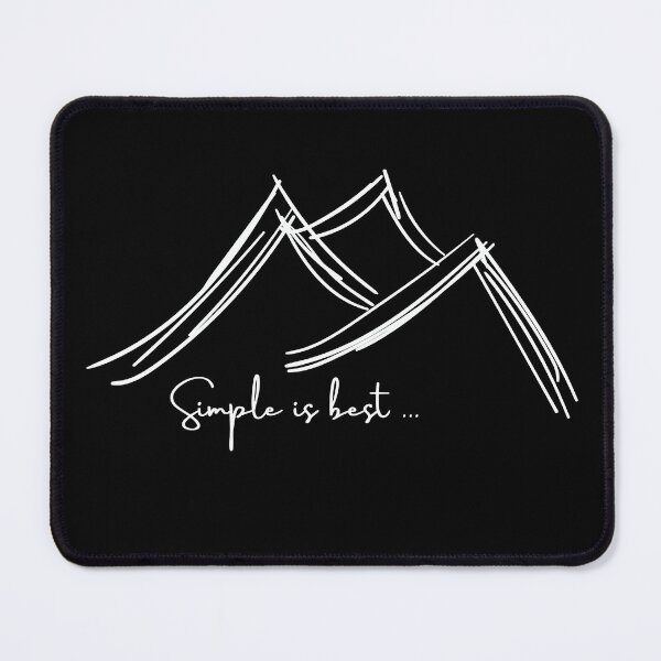 Item preview, Minimalist Mountains W designed and sold by mountainHUB.