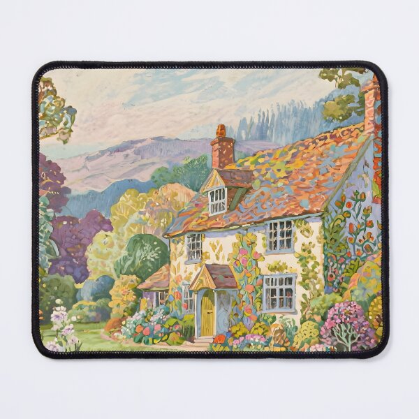 Item preview, Enchanted English Cottage and Magic Flowers designed and sold by SoniaSarkali.