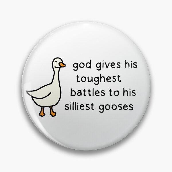 Item preview, Silly Goose God's Toughest Battles designed and sold by maura41.