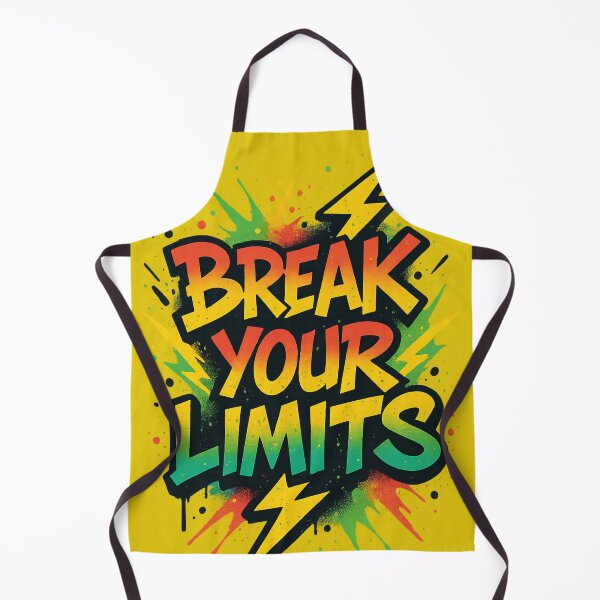 Item preview, Break Your Limits – Bold Graffiti Street Art Motivation designed and sold by RedHow.