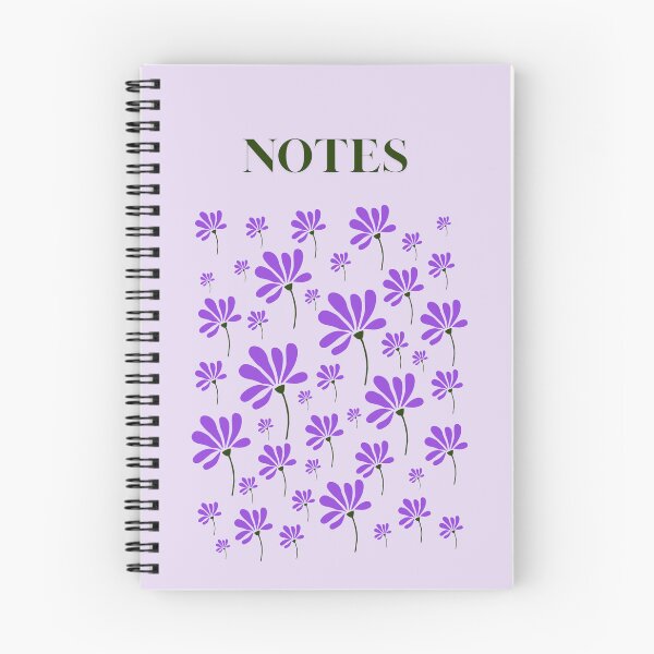 Item preview, Floral Purple Note Flower Design designed and sold by comatose69.