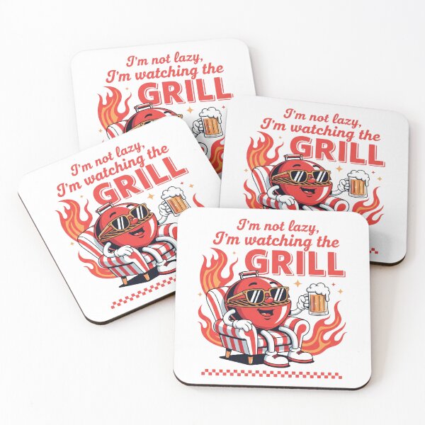 Item preview, Funny Grilling Quote T-Shirt | I'm Watching the Grill designed and sold by FoodandFun.