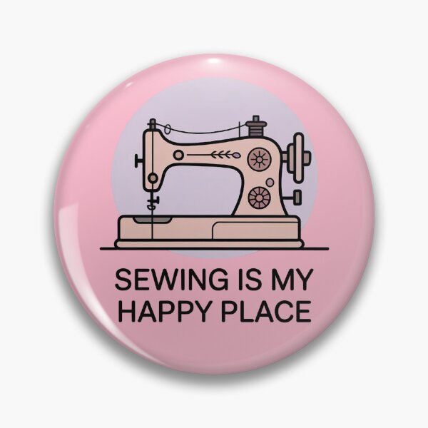 Item preview, Sew hobby - Sewing Is My Happy Place designed and sold by WikaKowalczyk.