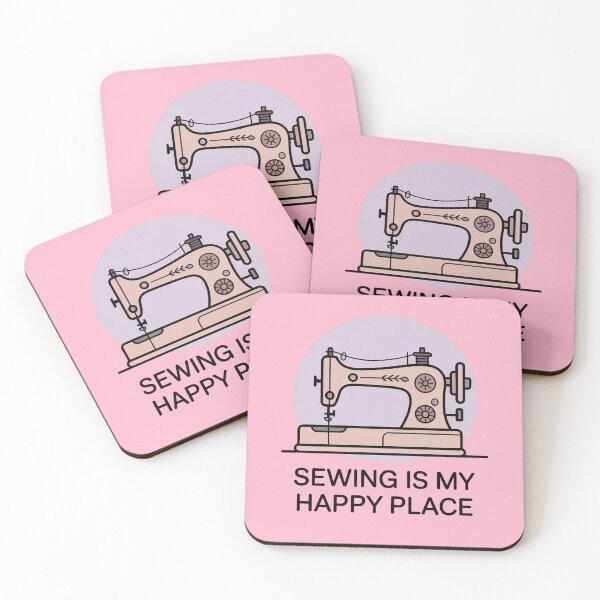 Item preview, Sew hobby - Sewing Is My Happy Place designed and sold by WikaKowalczyk.