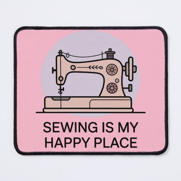 Item preview, Sew hobby - Sewing Is My Happy Place designed and sold by WikaKowalczyk.