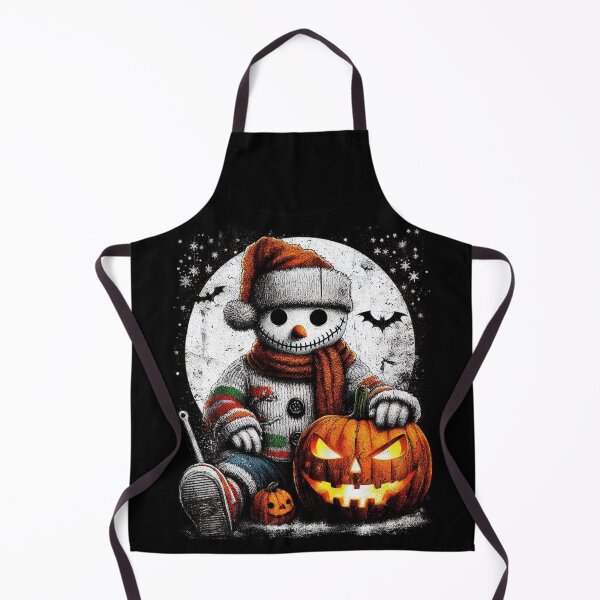 Item preview, The Christmas Snowman waiting on Halloween designed and sold by LLdreams.