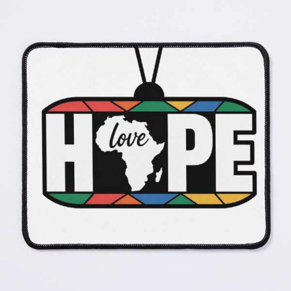Item preview, Hope Love Africa African Art Pattern designed and sold by Africa My Tribe.