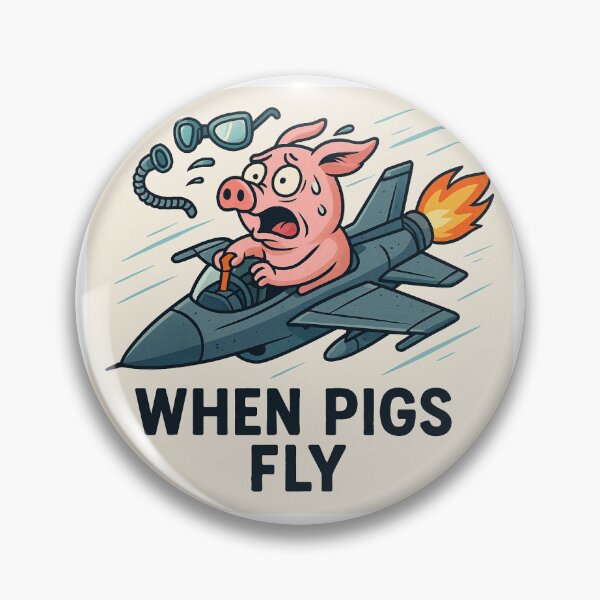 Item preview, When Pigs Fly designed and sold by The Felix GalaRee.