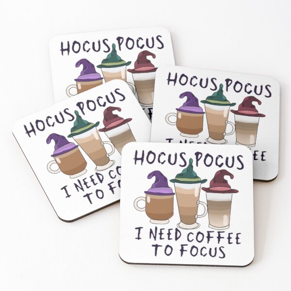 Item preview, Hocus pocus  I need coffee to focus  designed and sold by Artistkhg.