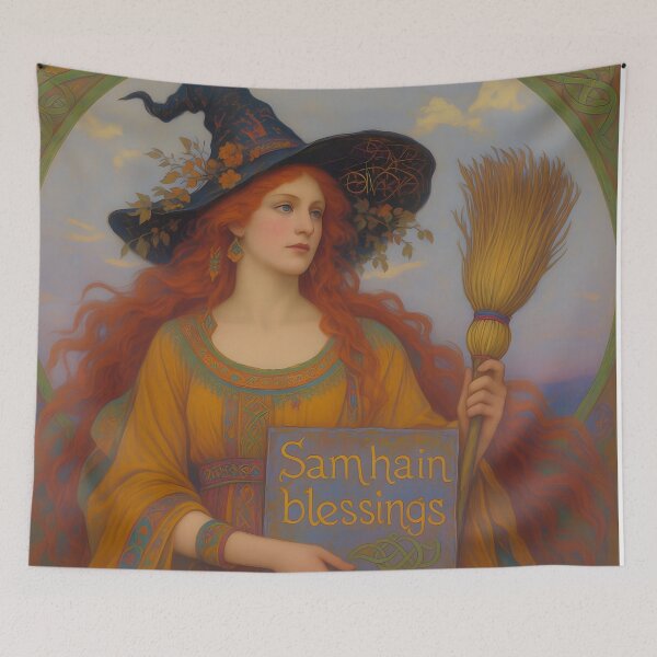 Item preview, Halloween Samhain Witch Autumn designed and sold by SoniaSarkali.