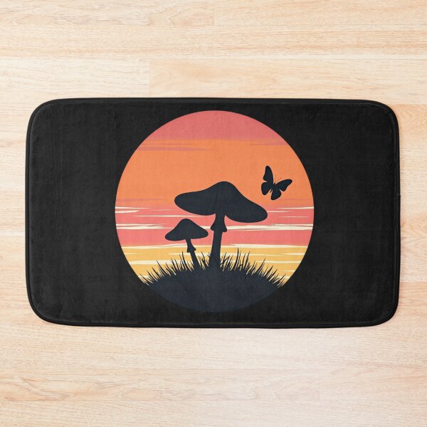 Item preview, Vintage style sunset mushroom vibe designed and sold by LLdreams.