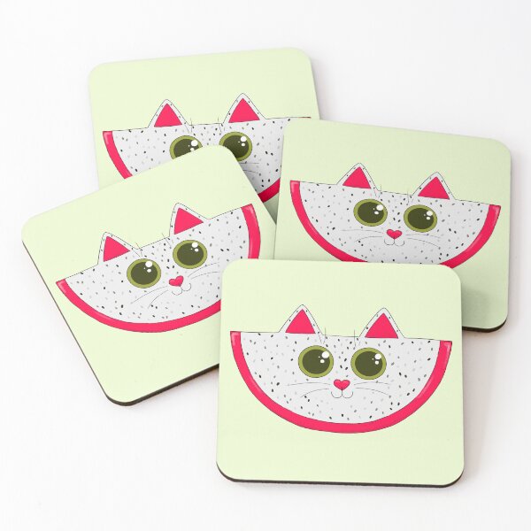 Item preview, Dragon Fruit Cat 2 designed and sold by ensdraws.