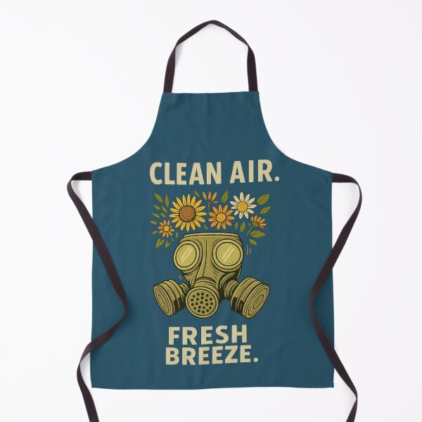 Item preview, Clean Air Fresh Breeze Gas Mask Flowers Design designed and sold by ArtComixHaven.