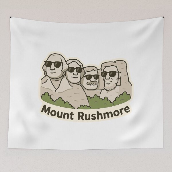 Artikelvorschau, Mount Rushmore entworfen und verkauft von Cute-Nature.