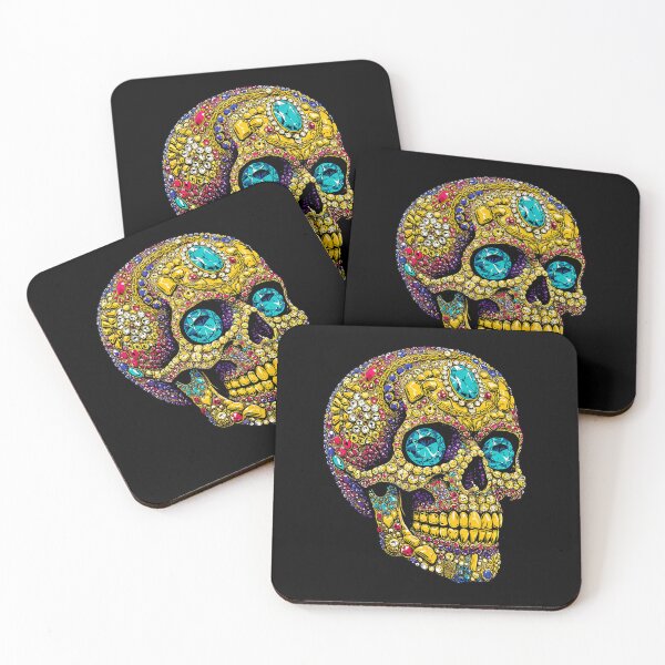 Item preview, Jewel Skull Sugar Skull  designed and sold by TeeARTHY.