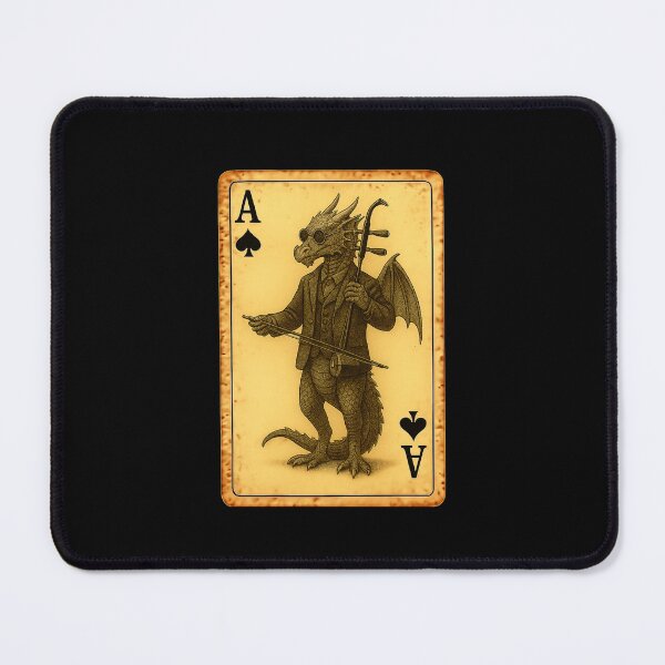 Item preview, Dragon Playing Erhu designed and sold by Sarcastic designs.