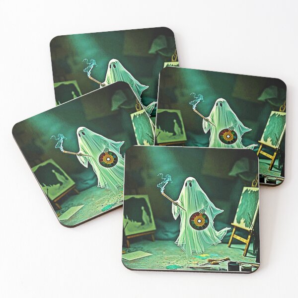 Item preview, Ghostly Artist's Eerie Masterpiece designed and sold by Health And Fitness Posts e-Store.