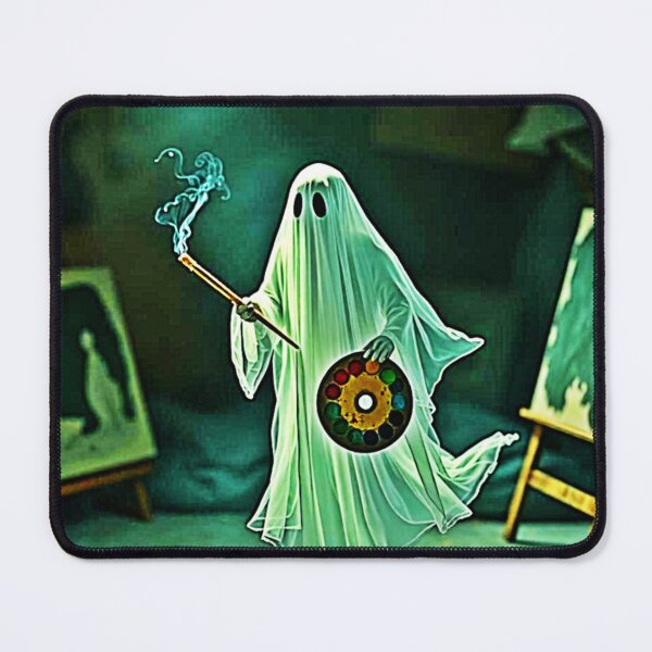 Item preview, Ghostly Artist's Eerie Masterpiece designed and sold by Health And Fitness Posts e-Store.