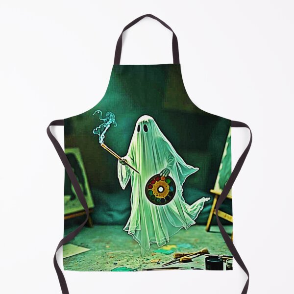Item preview, Ghostly Artist's Eerie Masterpiece designed and sold by Health And Fitness Posts e-Store.