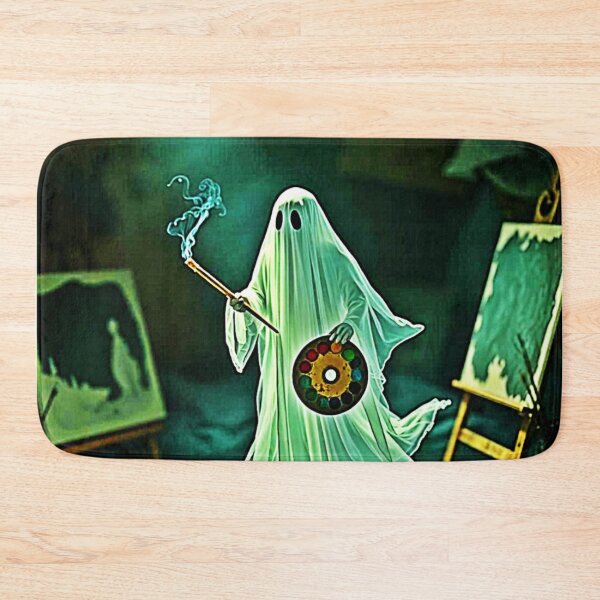 Item preview, Ghostly Artist's Eerie Masterpiece designed and sold by Health And Fitness Posts e-Store.